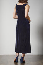 画像をギャラリービューアに読み込む, Navy velvet onepiece