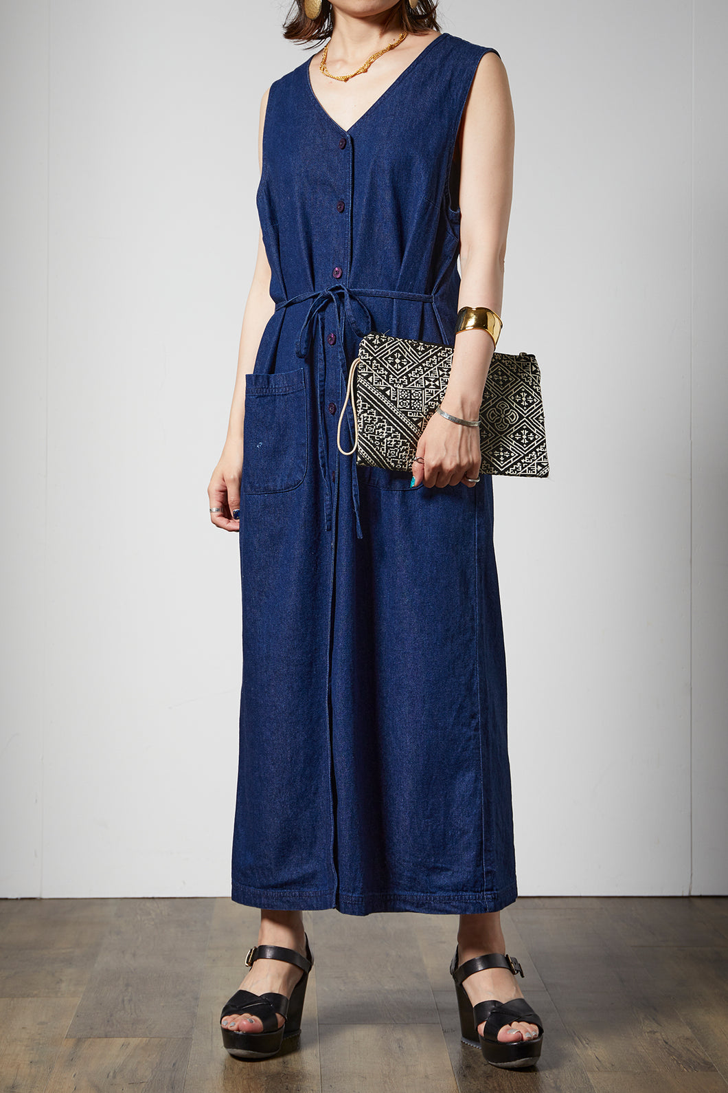 Denim onepiece