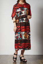 画像をギャラリービューアに読み込む, African printed dress
