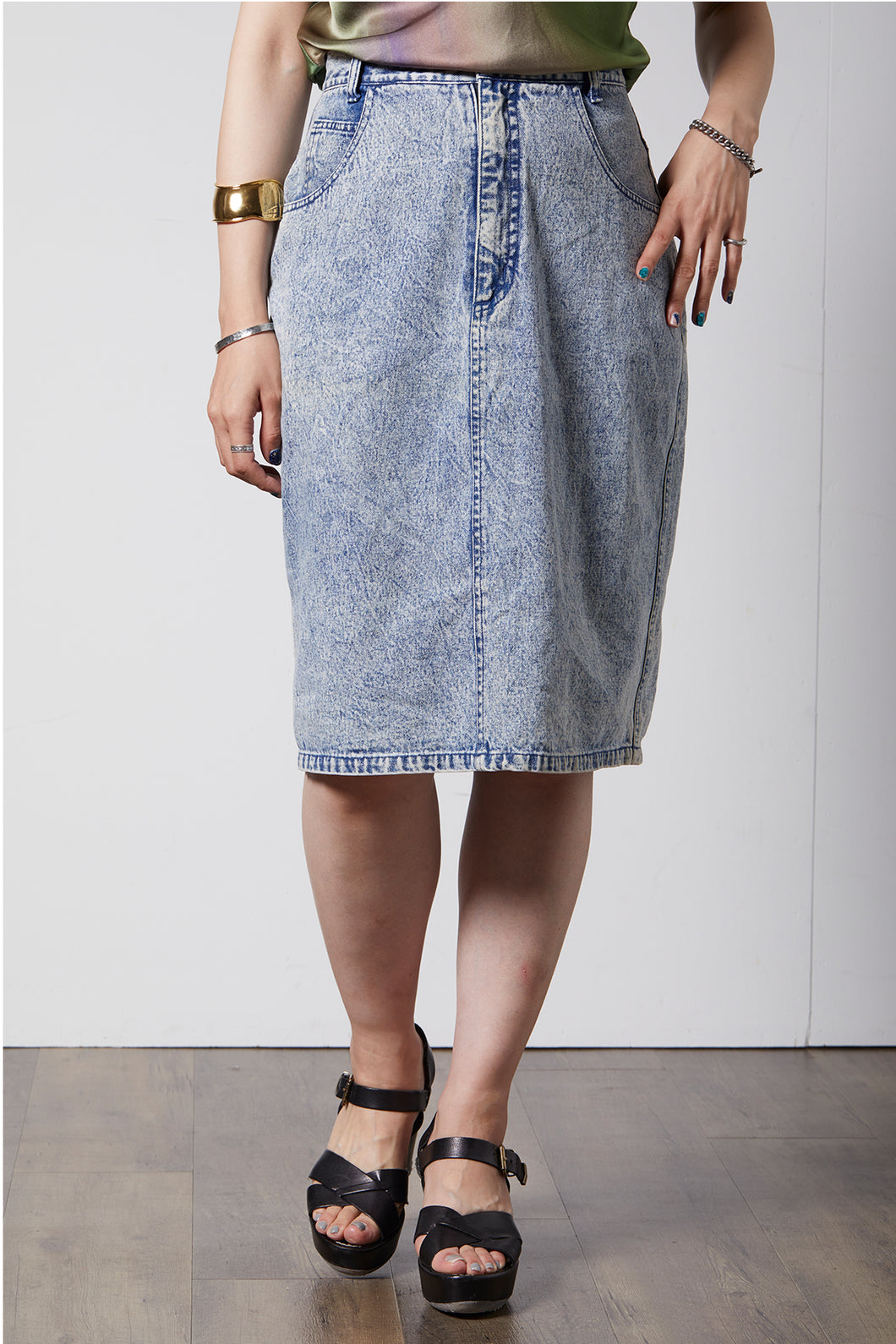 Denim  skirt